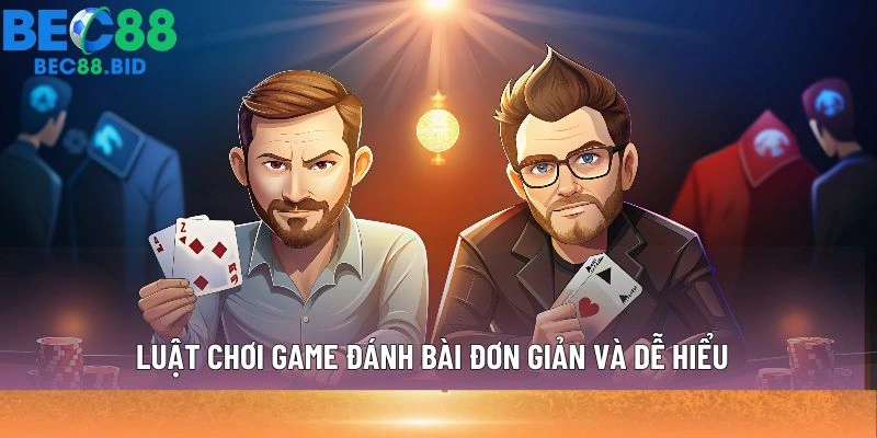 Luật chơi game đánh bài đơn giản và dễ hiểu