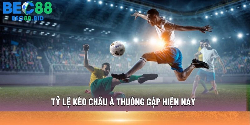 Tỷ lệ kèo Châu Á thường gặp hiện nay